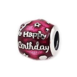Happy birthday kulatý přívěsek