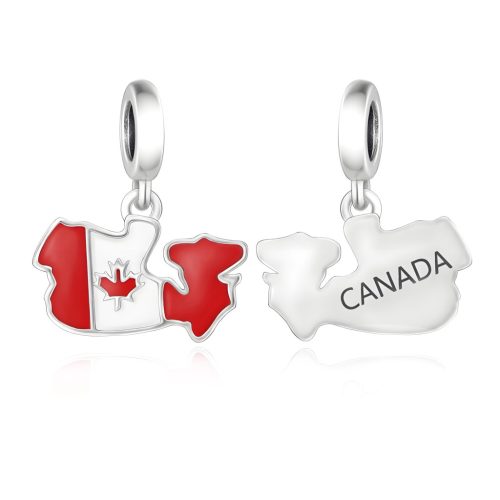 Canada kanada stříbrný přívěsek přívěsek