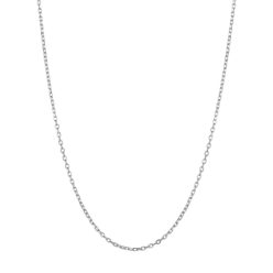Nastavitelný tenký stříbrný náhrdelník 45-50 cm