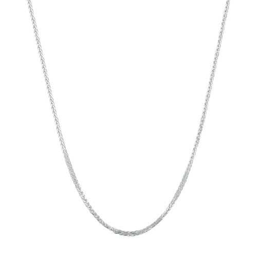 Jednoduchý, elegantní stříbrný náhrdelník