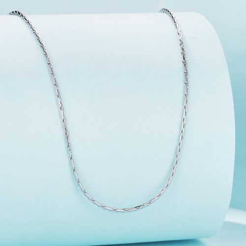 Nastavitelný klasický stříbrný náhrdelník 40-45 cm