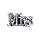 Stříbrný "Mrs." charm