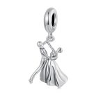 Plesový vítr stříbrný přívěsek charm