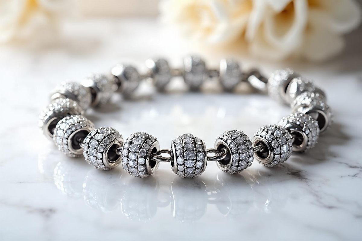 Náramek s přívěsky pro začátečníky: první kroky ve sbírání